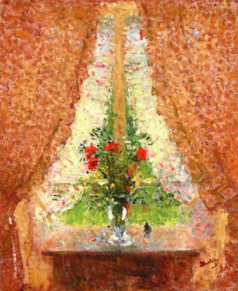 The Window by Pierre Eugène Montézin