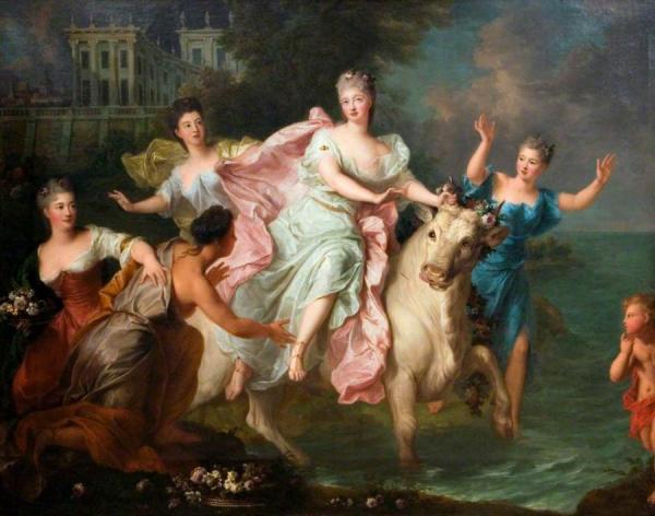 Europa Carried Off By Jupiter Changed Into A Bull by Pierre Gobert Oil Painting Reproductions