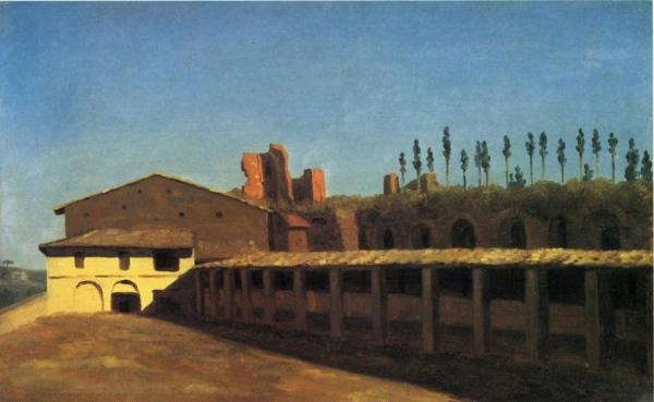 Buildings At The Southwest End Of The Palatine by Pierre-henri De Valenciennes