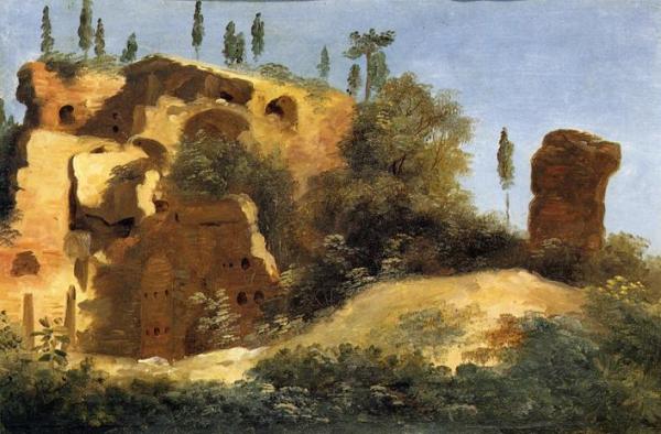 Runs At The Villa Farnese by Pierre-henri De Valenciennes