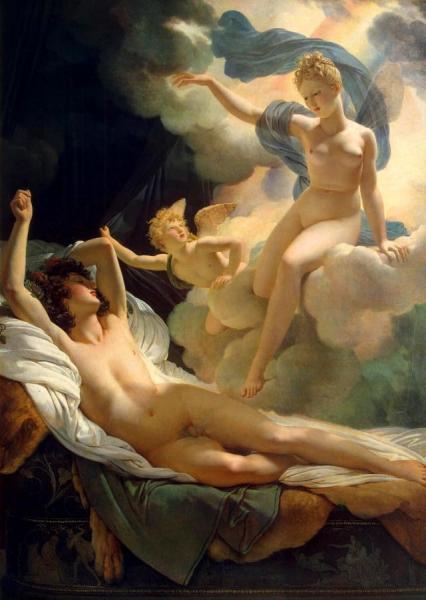 Morpheus And Iris by Pierre-narcisse Guerin