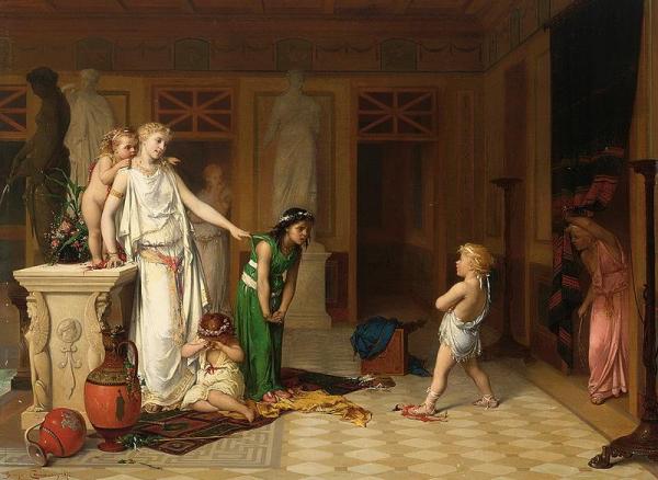The Children's Quarrel by Pierre Olivier Joseph Coomans Oil Painting Reproductions