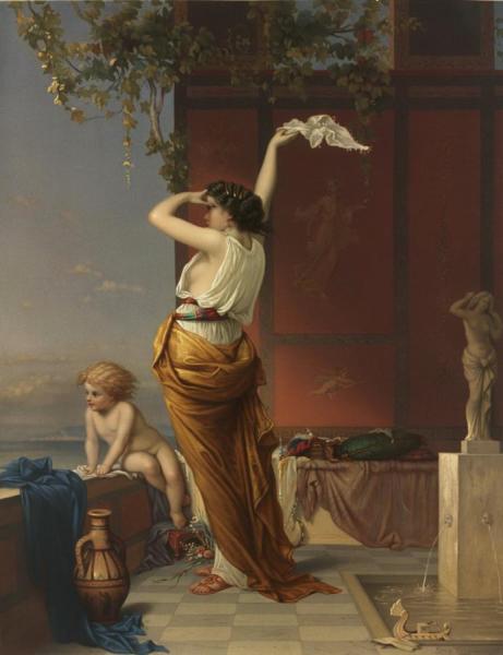 The Farewell by Pierre Olivier Joseph Coomans