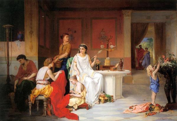 The Last Hour Of Pompei by Pierre Olivier Joseph Coomans Oil Painting Reproductions