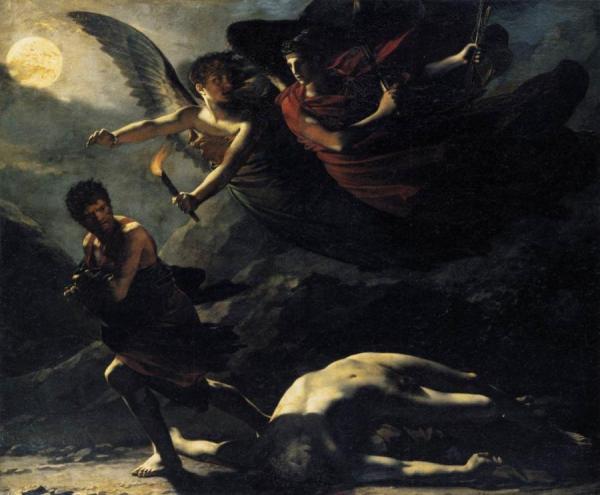 Justice And Divine Vengeance Pursuing Crime by Pierre-paul Prud'hon