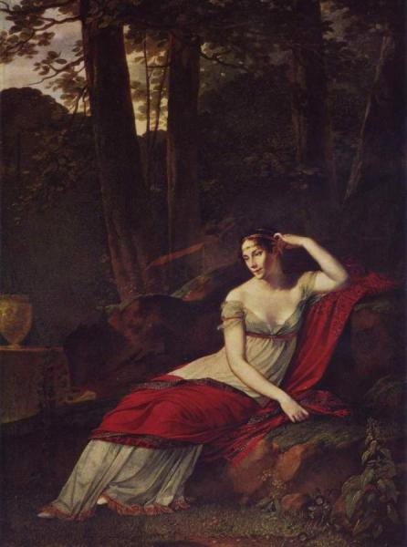 Portrait Of Empress Josephine by Pierre-paul Prud'hon