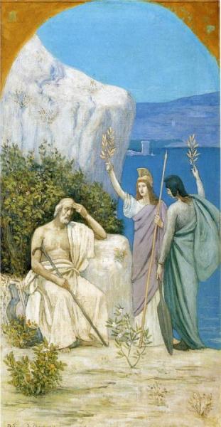 Homer: Epic Poetry by Pierre Puvis De Chavannes