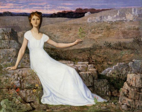 Hope by Pierre Puvis De Chavannes