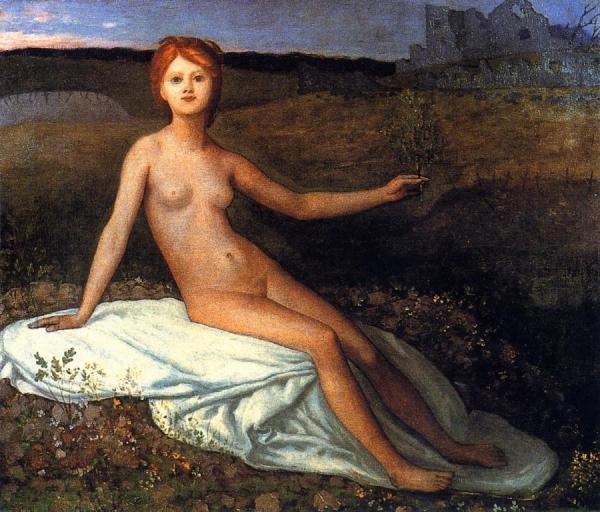 Hope by Pierre Puvis De Chavannes