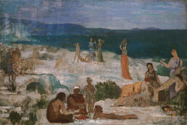 Massilia Greek Colony by Pierre Puvis De Chavannes