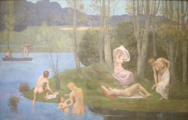 Summer by Pierre Puvis De Chavannes Oil Painting Reproductions