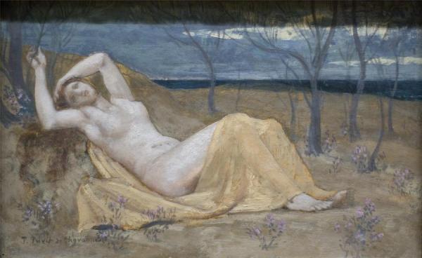 Tamaris by Pierre Puvis De Chavannes