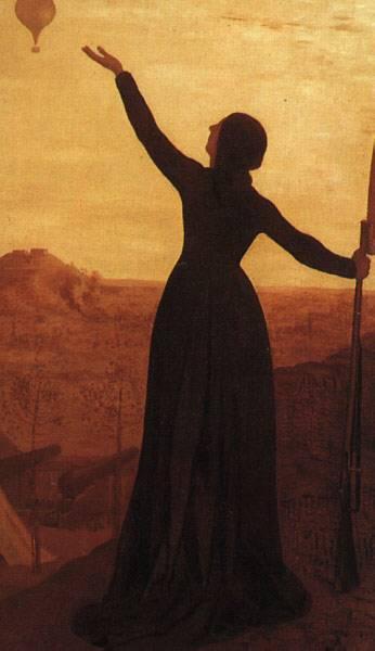The Balloon by Pierre Puvis De Chavannes