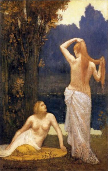 The Bathers by Pierre Puvis De Chavannes