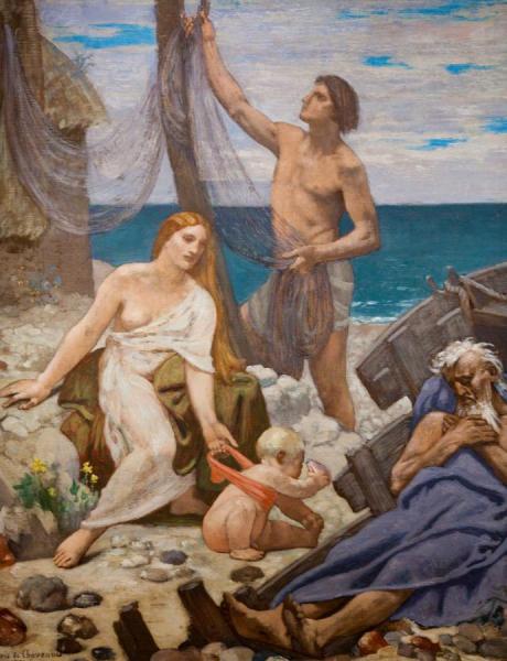 The Fisherman's Family by Pierre Puvis De Chavannes