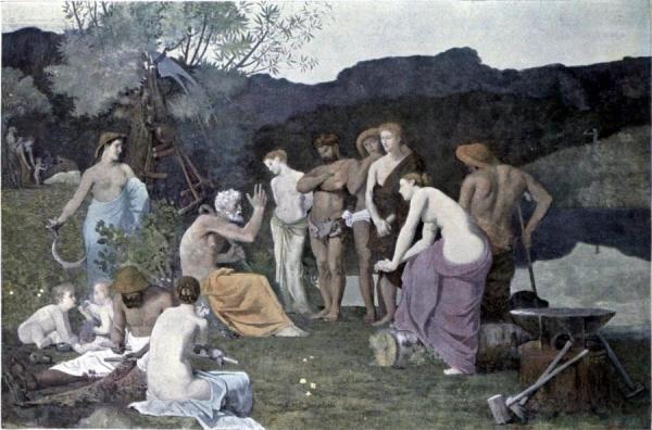 The Rest by Pierre Puvis De Chavannes