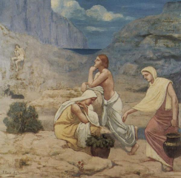 The Shepherd's Song by Pierre Puvis De Chavannes