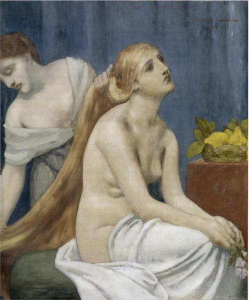 The Toilette by Pierre Puvis De Chavannes