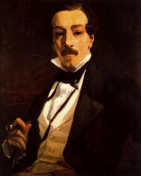 Thomas-alfred Jones by Pierre Puvis De Chavannes