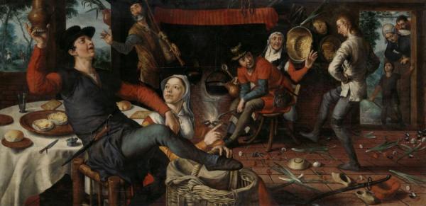 The Egg Dance by Pieter Aertsen Oil Painting Reproductions