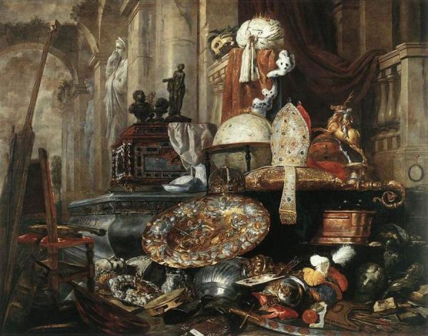 Vanitas Still Life by Pieter Boel Oil Painting Reproductions
