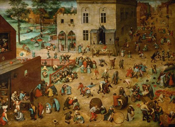 Children's Games by Pieter Bruegel The Elder