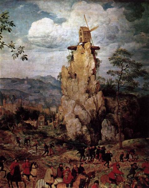 Christ Carrying The Cross (detail) by Pieter Bruegel The Elder
