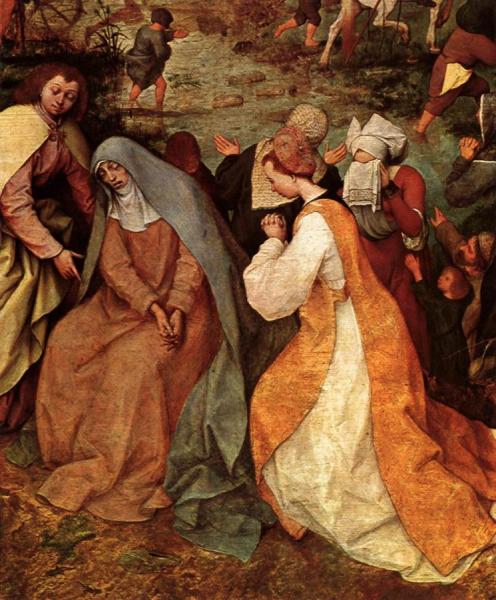 Christ Carrying The Cross (detail) by Pieter Bruegel The Elder