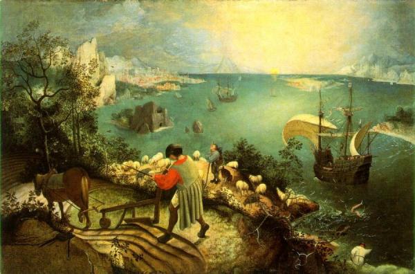 Landscape With The Fall Of Icarus by Pieter Bruegel The Elder