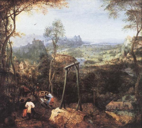 Magpie On The Gallow by Pieter Bruegel The Elder Oil Painting Reproductions