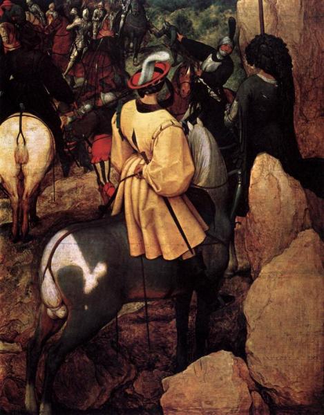 The Conversion Of Saul (detail) by Pieter Bruegel The Elder Oil Painting Reproductions