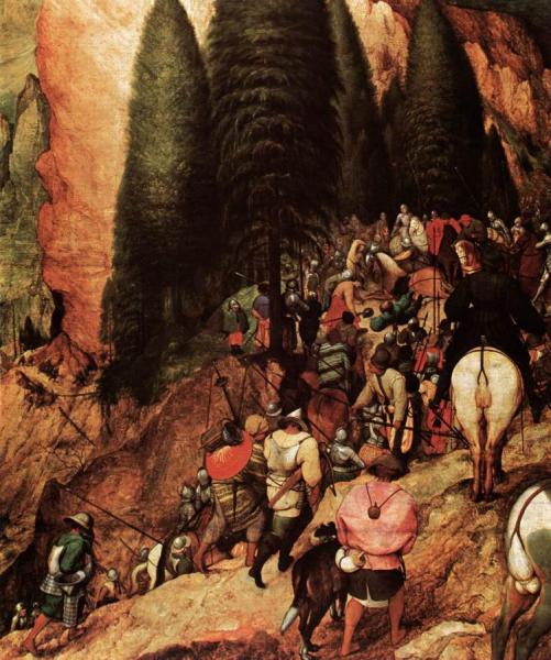 The Conversion Of Saul (detail) by Pieter Bruegel The Elder