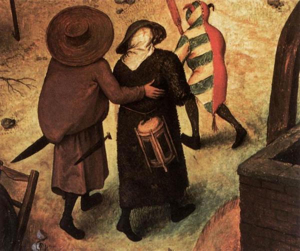 The Fight Between Carnival And Lent (detail) by Pieter Bruegel The Elder Oil Painting Reproductions