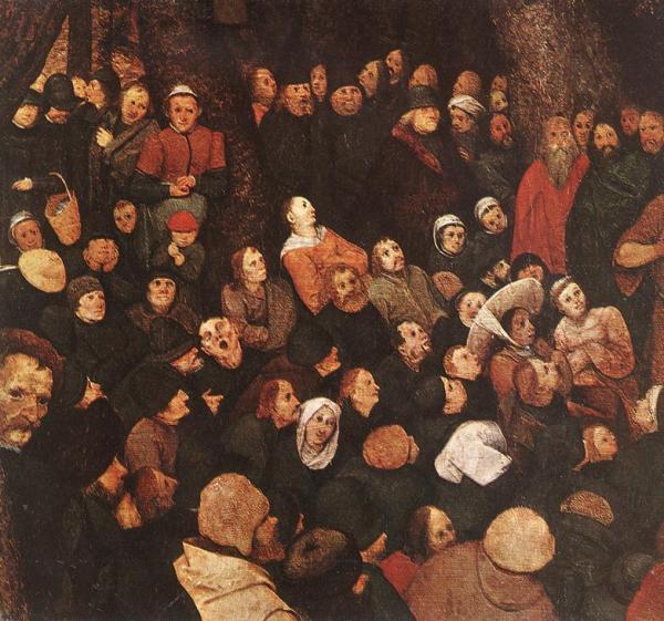 The Sermon Of St John The Baptist (detail) by Pieter Bruegel The Elder Oil Painting Reproductions