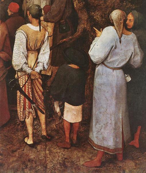 The Sermon Of St John The Baptist (detail) by Pieter Bruegel The Elder