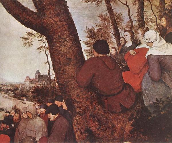 The Sermon Of St John The Baptist (detail) by Pieter Bruegel The Elder