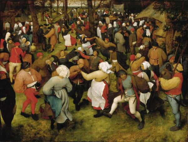 The Wedding Dance by Pieter Bruegel The Elder Oil Painting Reproductions