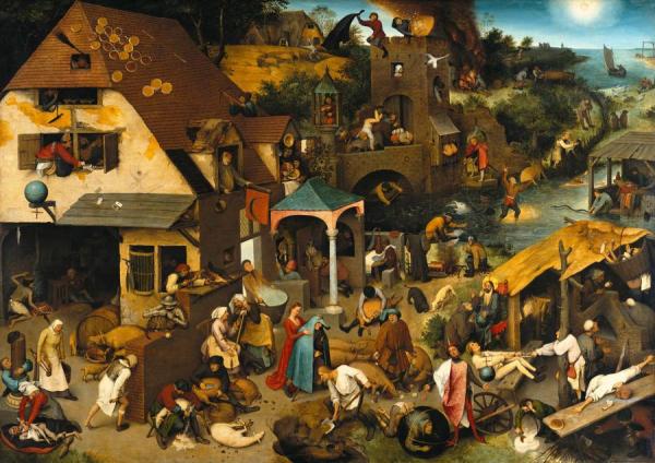 The World Upside Down by Pieter Bruegel The Elder