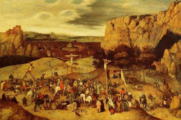 Calvary by Pieter Bruegel The Younger