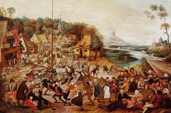 The Dance Around The May Pole by Pieter Bruegel The Younger