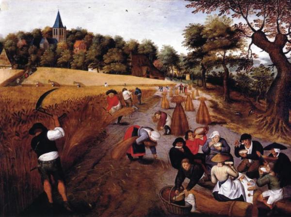 The Harvest by Pieter Bruegel The Younger