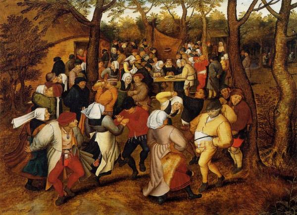 The Peasant Wedding by Pieter Bruegel The Younger Oil Painting Reproductions