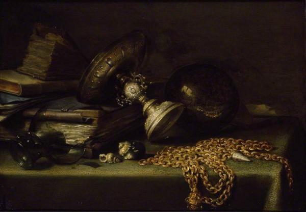 Still Life With A Gold Chain by Pieter Claesz Oil Painting Reproductions