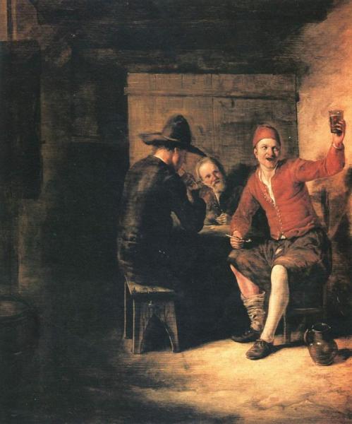 Pieter De Hooch Merry Drinker