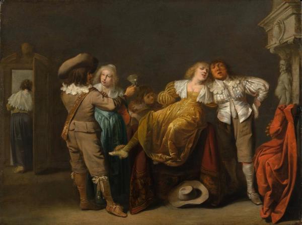 A Party Of Merrymakers by Pieter Quast