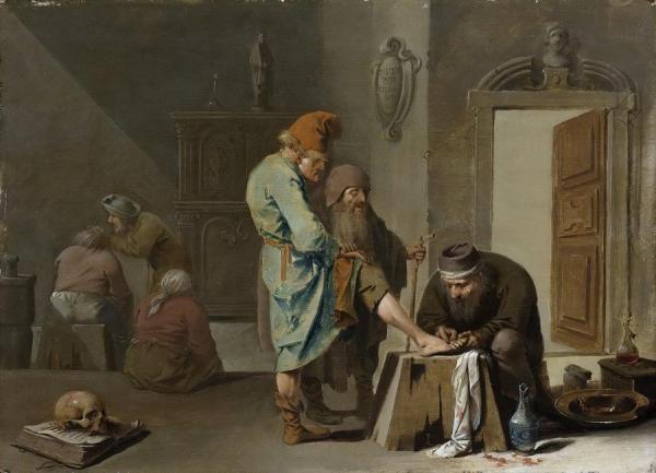 Foot Surgery by Pieter Quast
