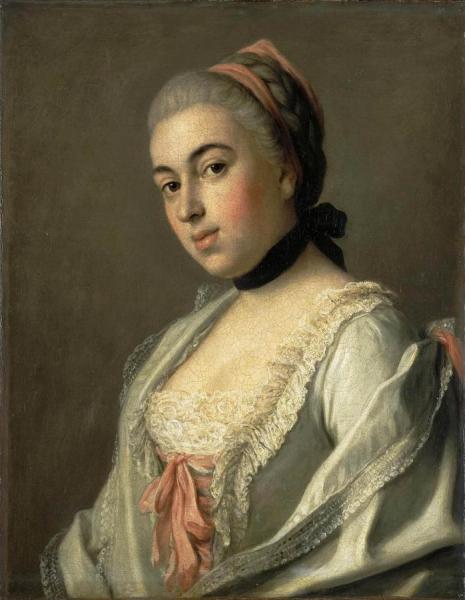 Pietro Antonio Rotari Portrait Of Countess A.m. Vorontsova