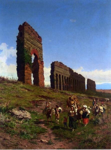 Passing By The Ruins by Pietro Barucci