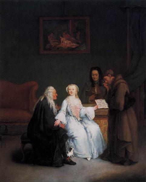 Music Lesson by Pietro Longhi