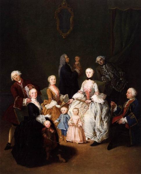 Patrician Family by Pietro Longhi